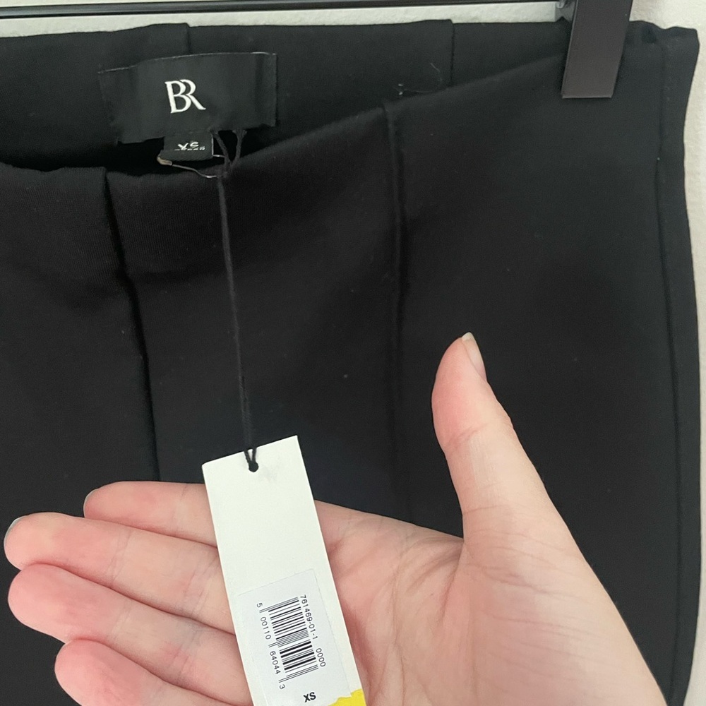 Banana Republic Black Crop Flare Everywhere Pointe Pant Size XS NWT - Picture 5 of 8
